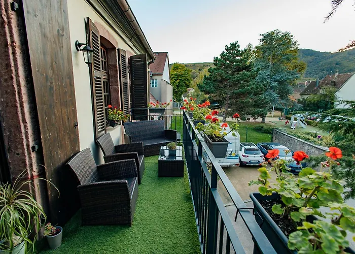 La Cure Grand Familial 3 Avec Terrasse Et Parking A 10 Minutes De Colmar * Wintzenheim